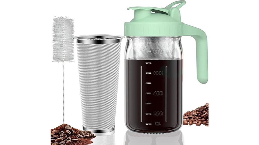 stainless steel filter pitcher