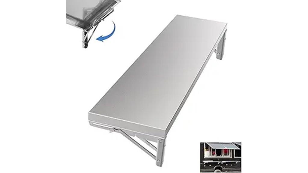 stainless steel food shelf