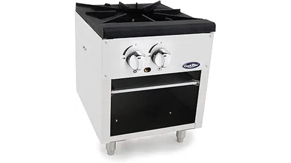 stainless steel gas powered stockpot