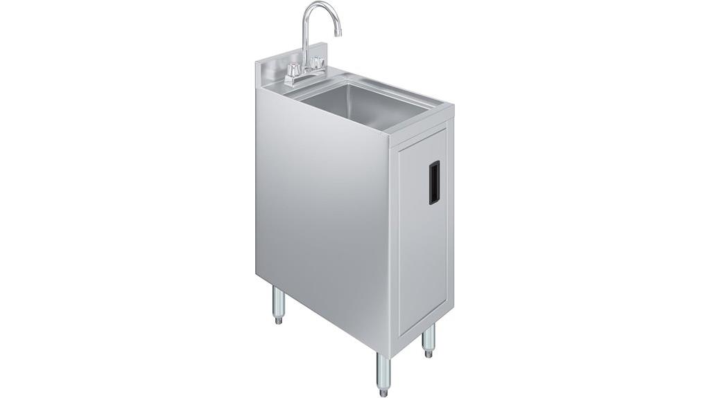 stainless steel hand sink
