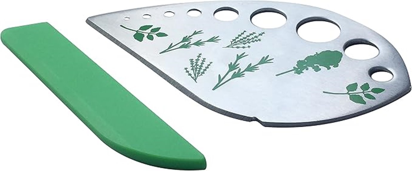 stainless steel herb stripper