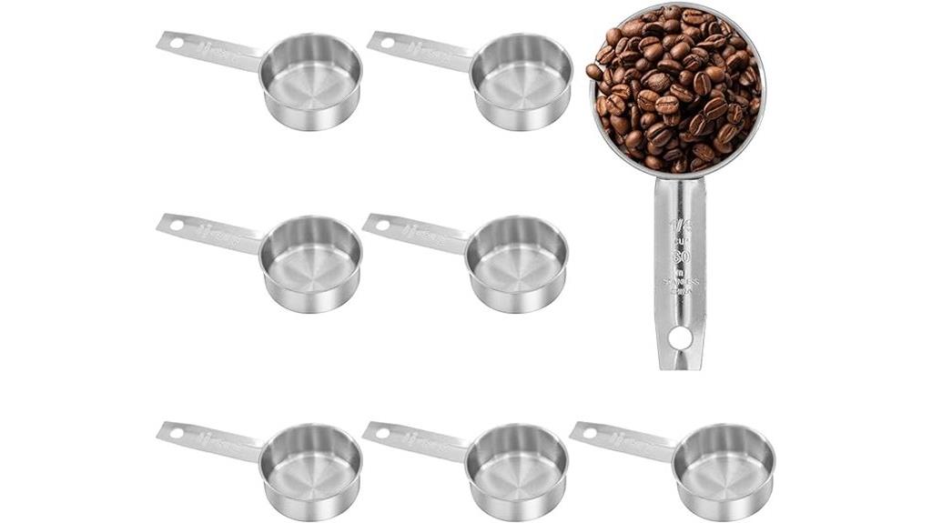stainless steel measuring cups