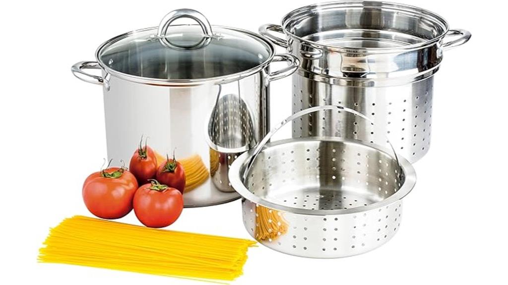 stainless steel multi cooker set