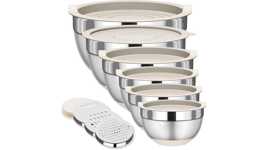 stainless steel nesting bowls