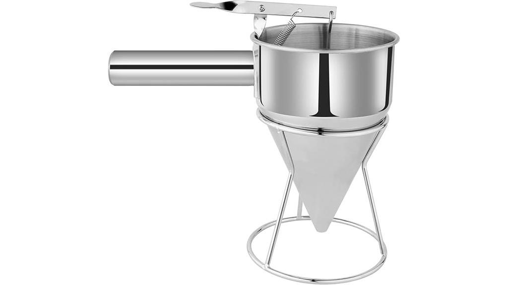 stainless steel pancake dispenser