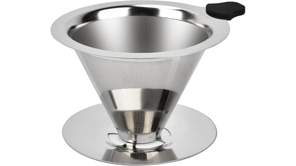 stainless steel pour over