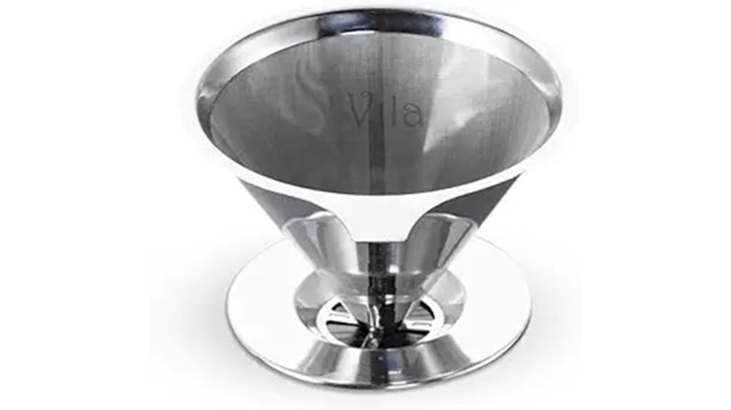 stainless steel pour over filter