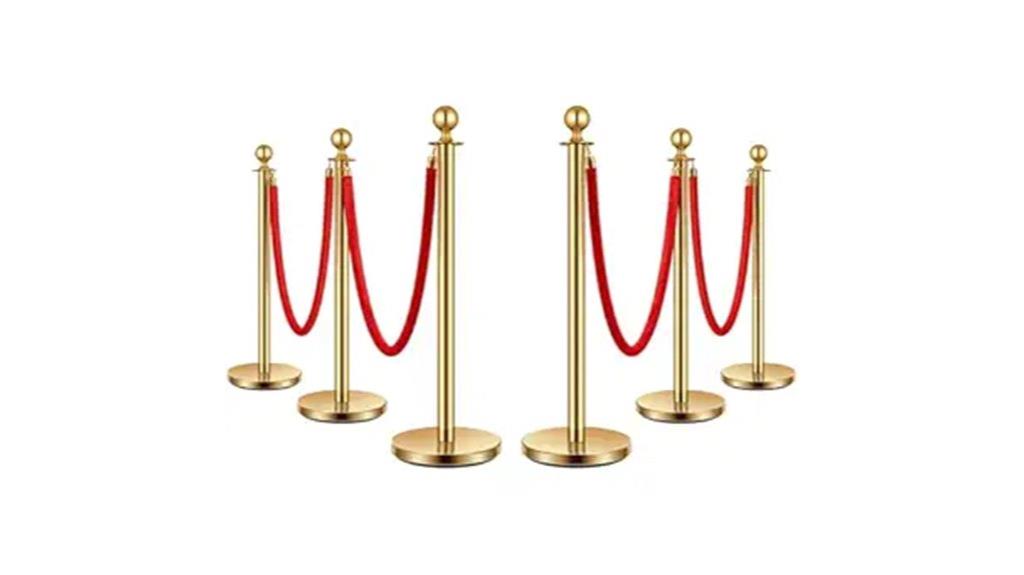 stainless steel queue posts