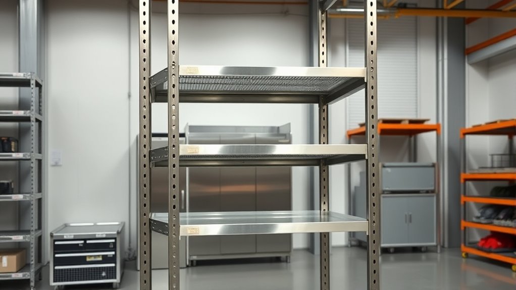 stainless steel shelf factors