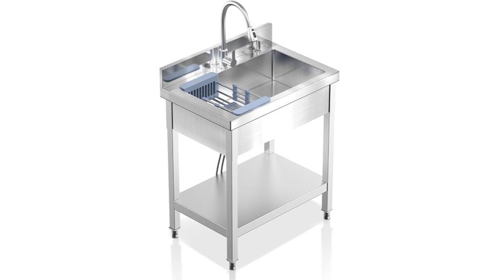 stainless steel sink kit