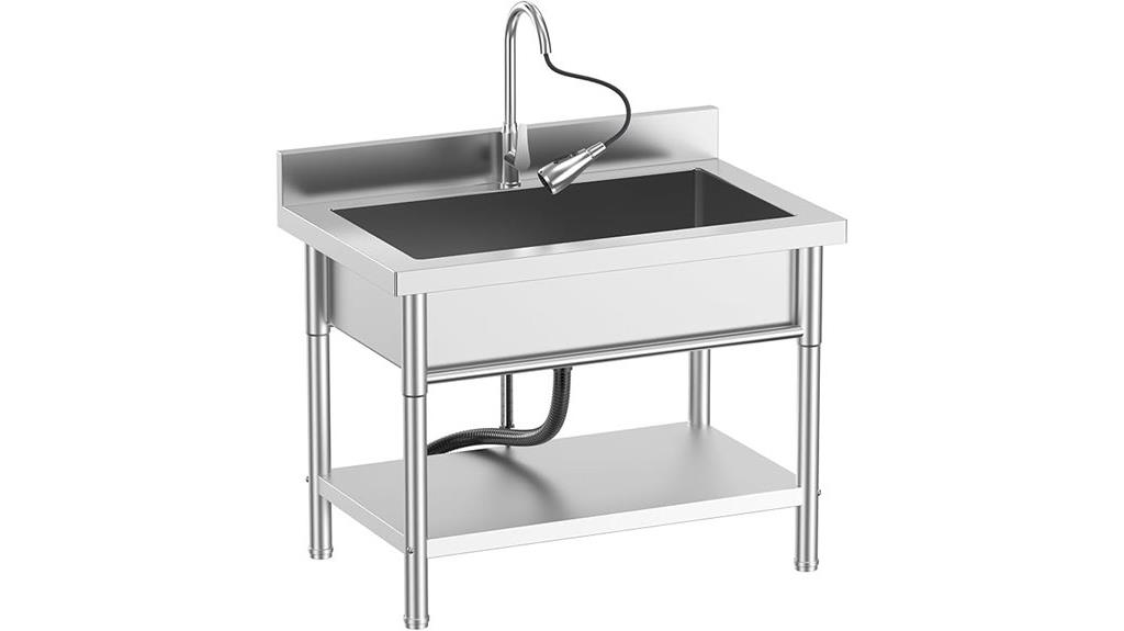 stainless steel sink kit