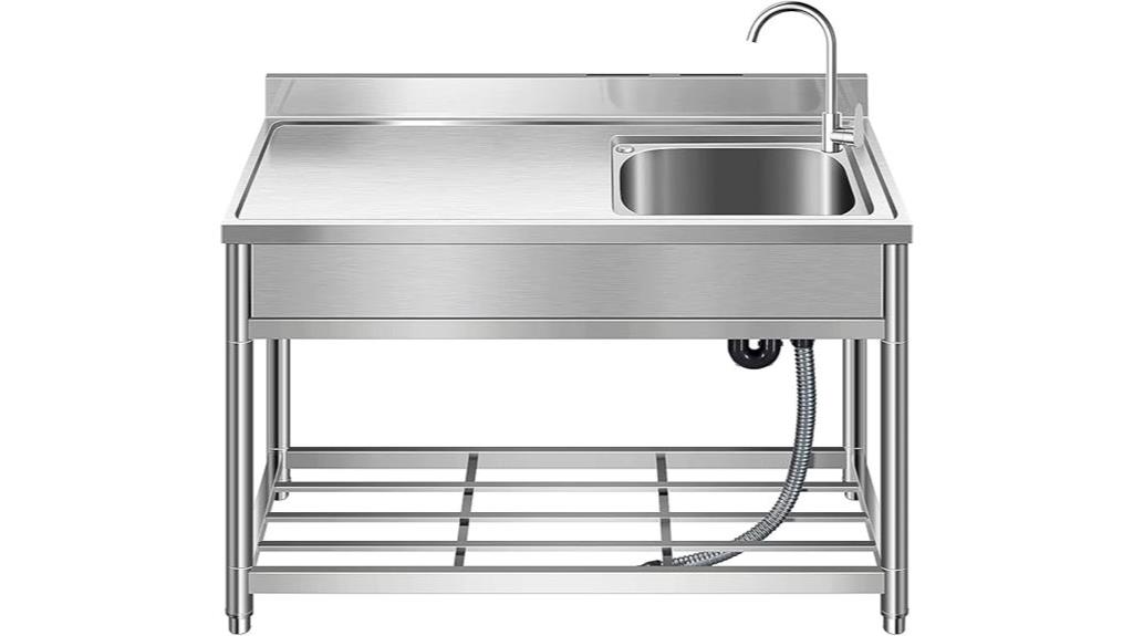 stainless steel sink set