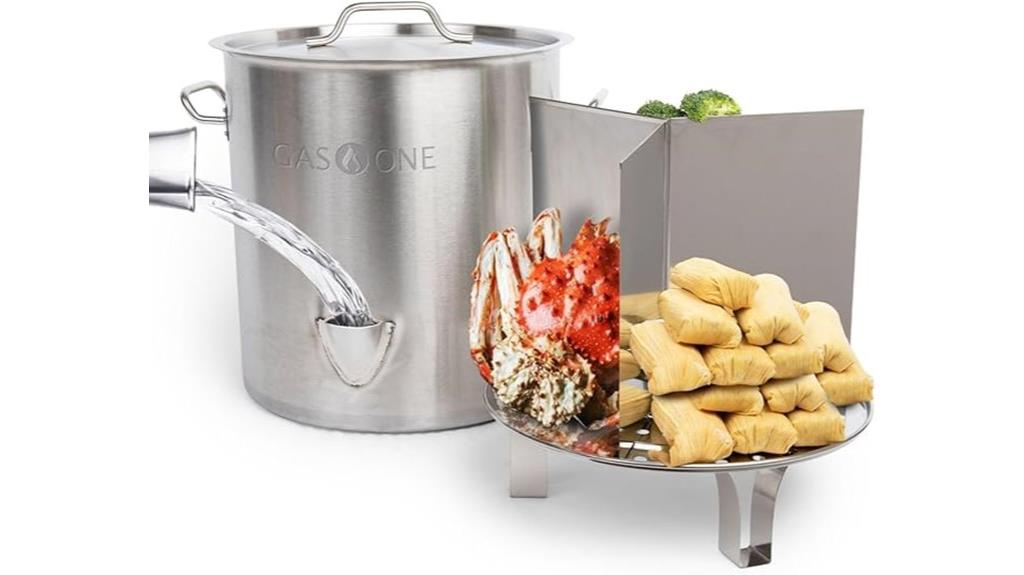 stainless steel steamer pot