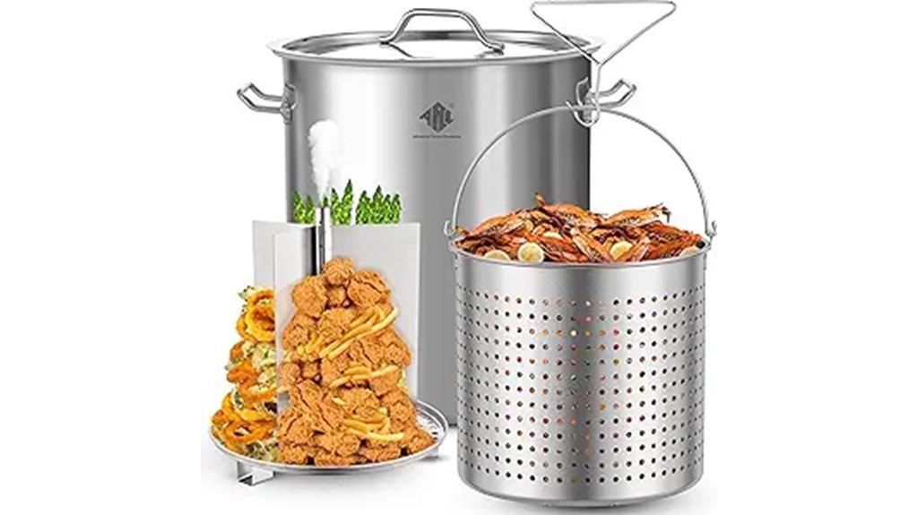 stainless steel stockpot set