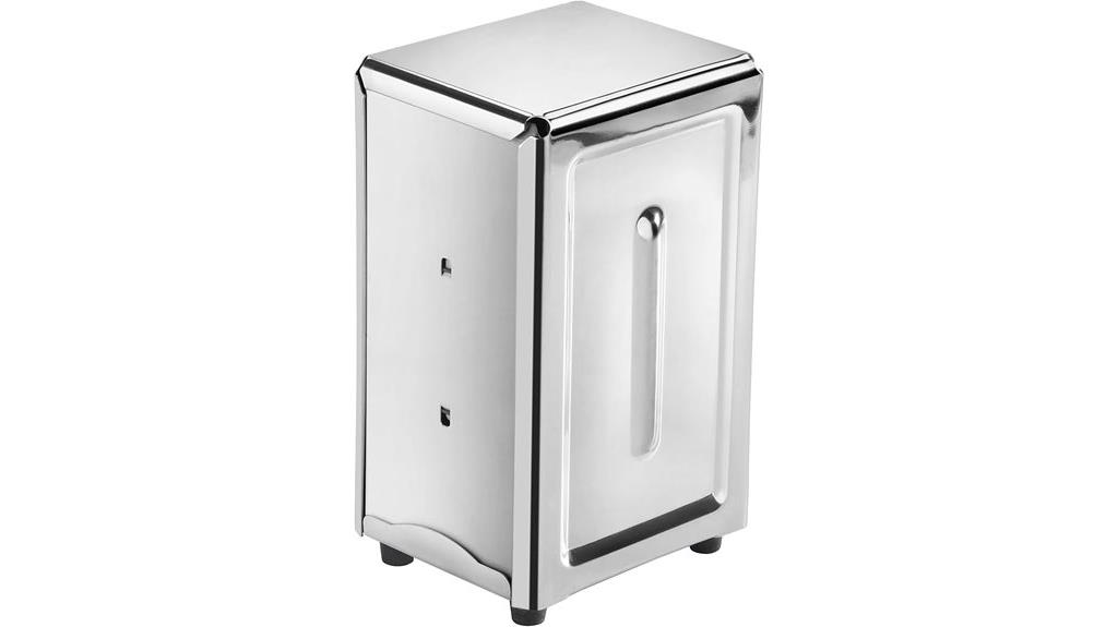 stainless steel tall dispenser