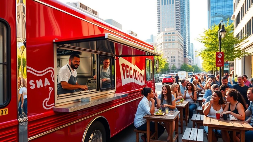 standout food truck branding