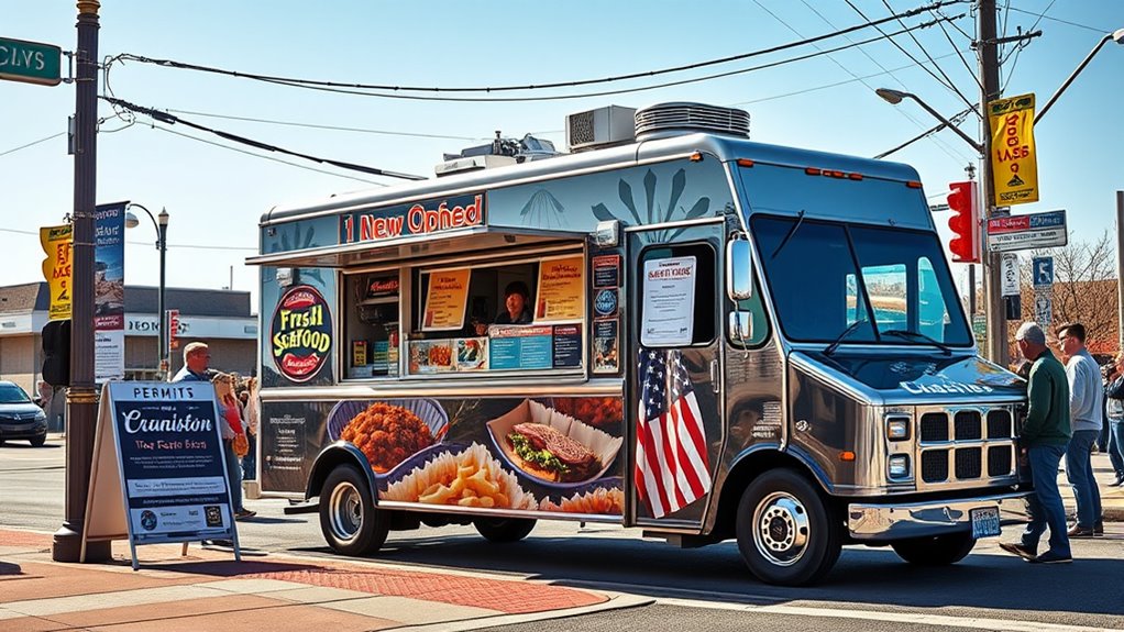 starting cranston food truck