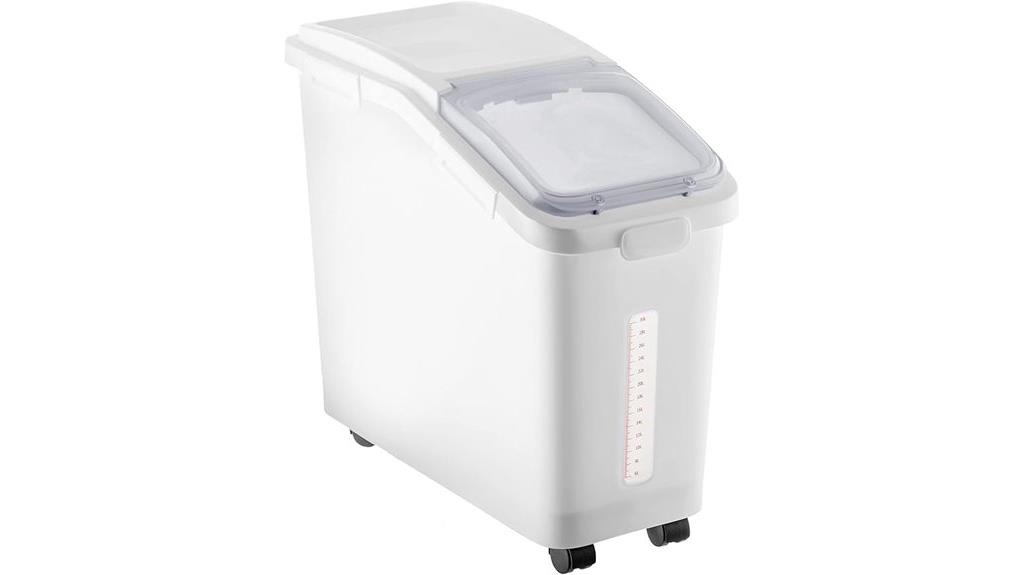 storage bin with lid