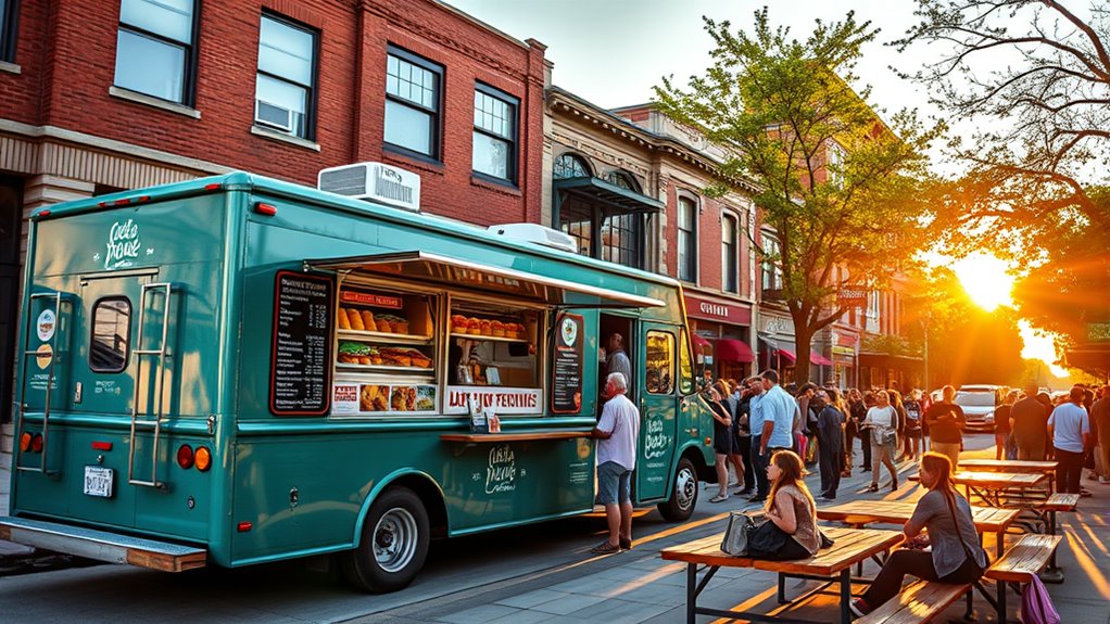 strategic food truck locations