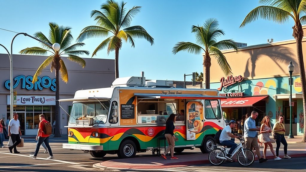 strategic food truck placement