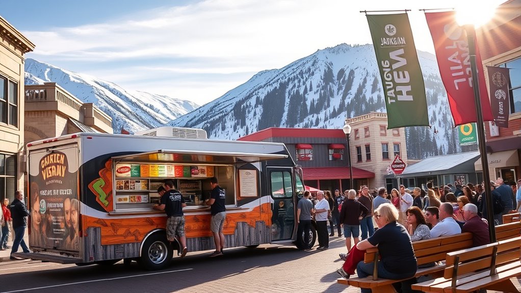 strategic food truck placement