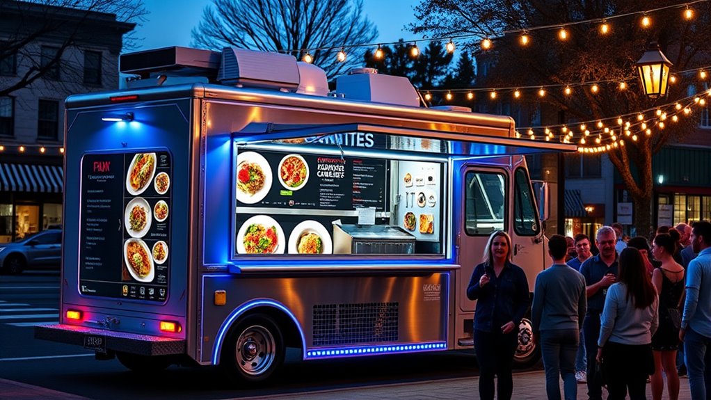 streamlined tech for food trucks