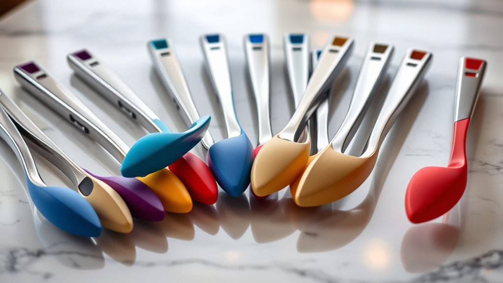 stylish durable buffet tongs