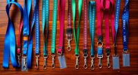 stylish security badge lanyards