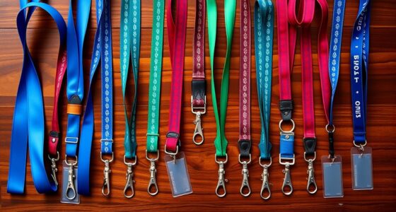 stylish security badge lanyards