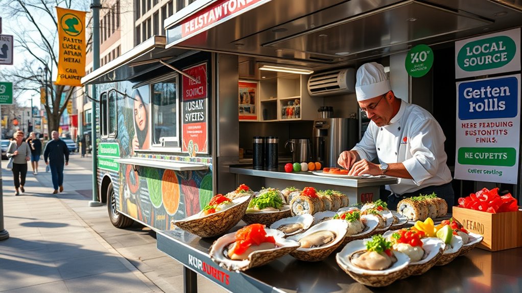 support local sustainable seafood