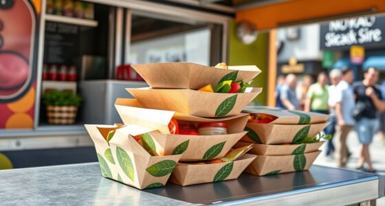 sustainable food truck packaging