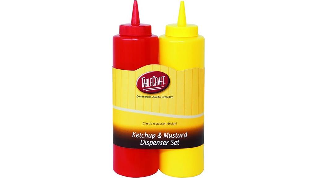 tablecraft condiment set