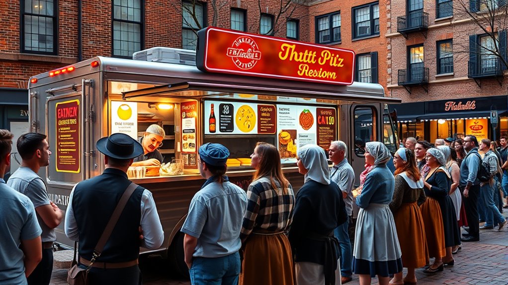 tech driven eco friendly food trucks