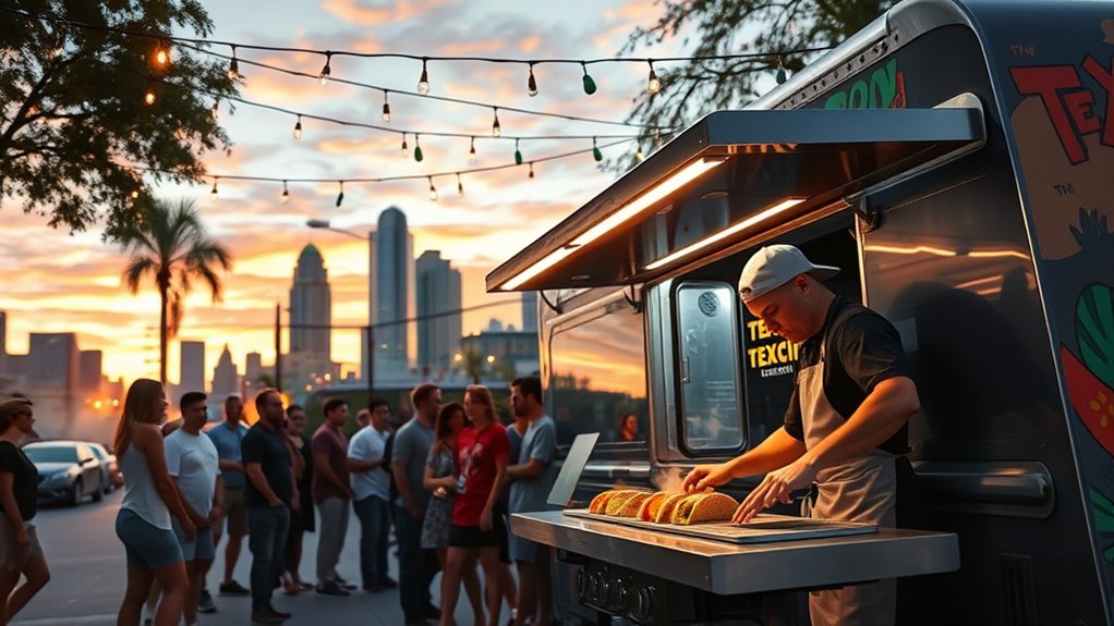 tech driven sustainable food trucks