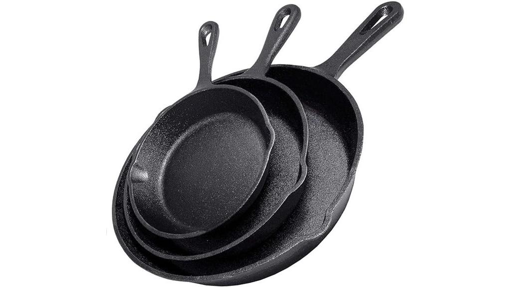 three piece cast iron