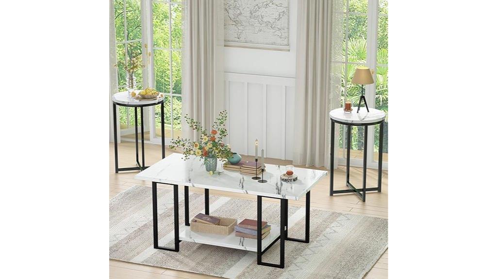 three piece living room set