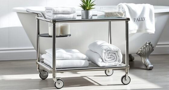 top bathroom tub cart organizers