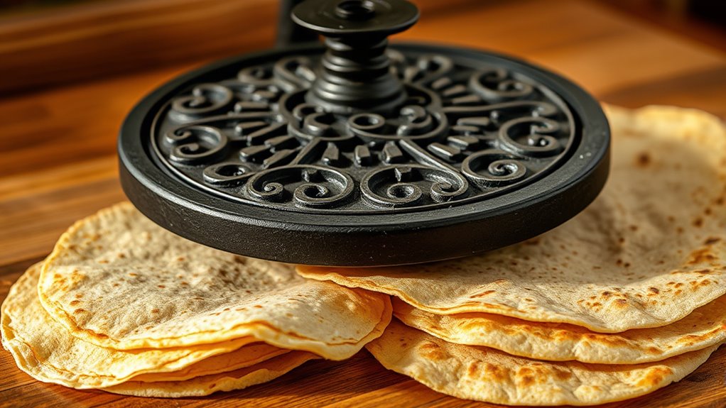 top cast iron tortilla presses