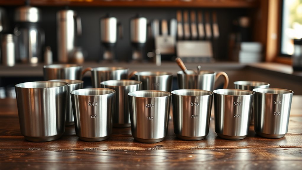 top coffee measuring cups