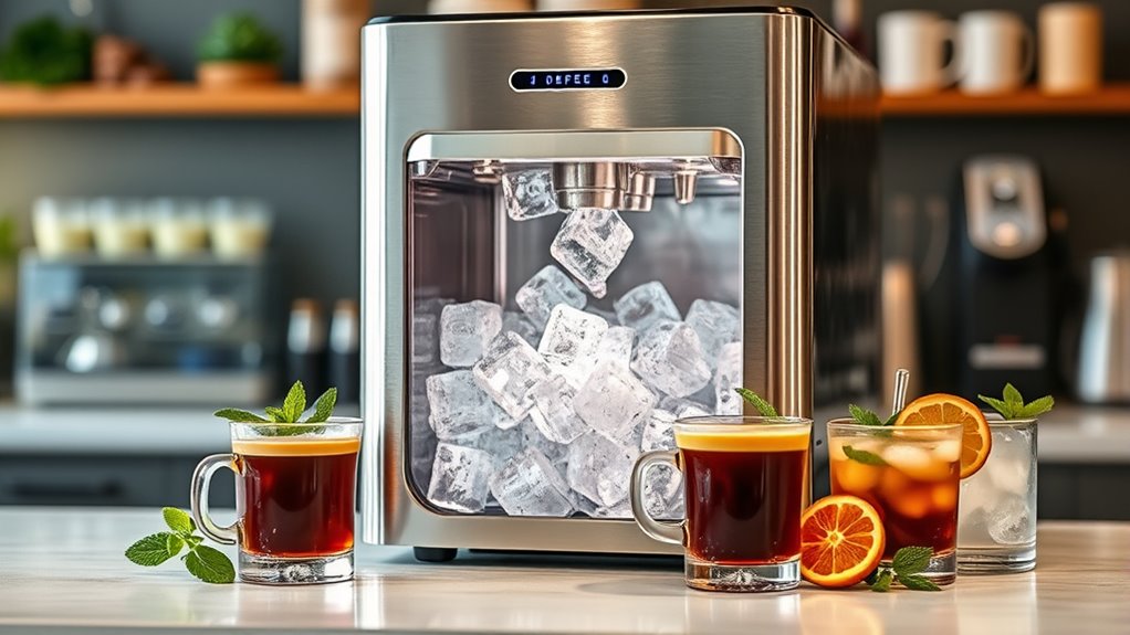 top coffee shop ice makers