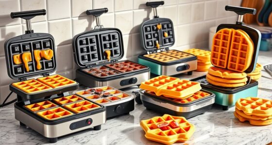 top dual waffle makers