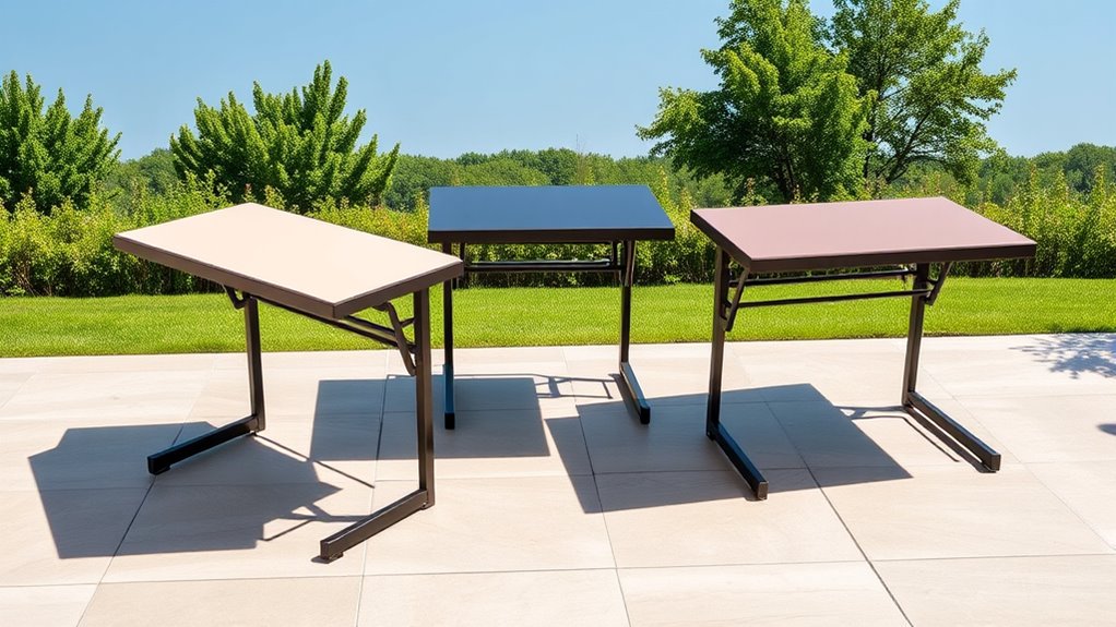 top durable outdoor folding tables