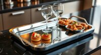 top durable stainless steel trays