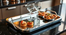 top durable stainless steel trays