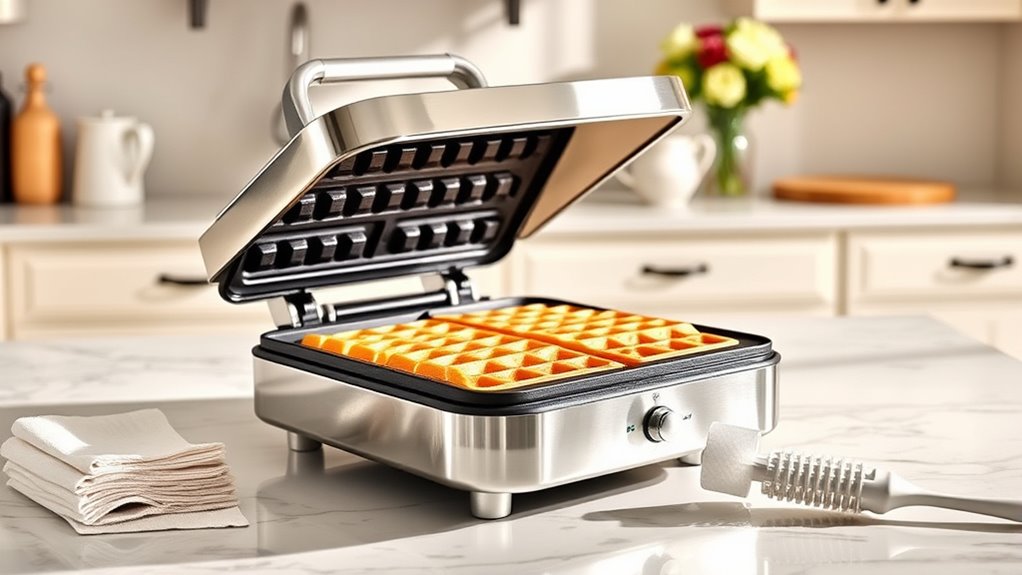 top easy clean waffle makers