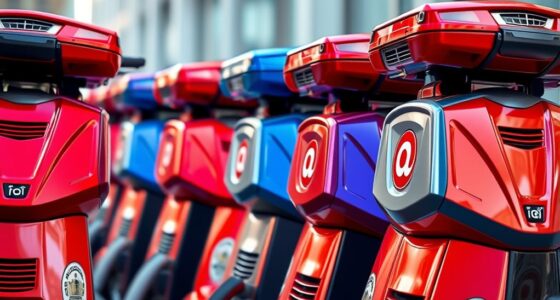 top food delivery scooter boxes