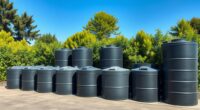 top grey water tanks