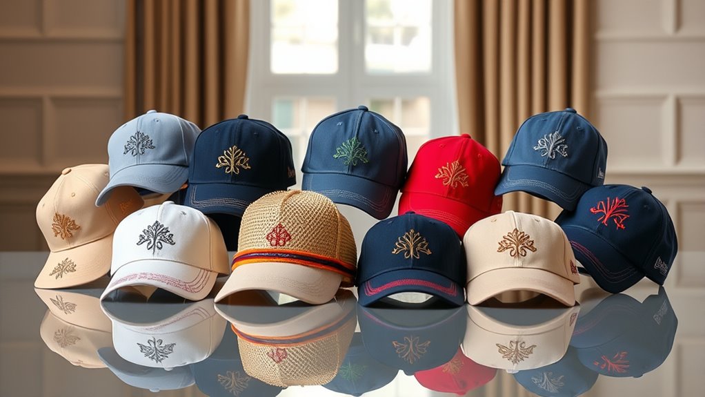 top hat embroidery blanks