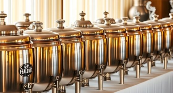 top large capacity coffee urns