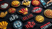 top logo patches for fashion